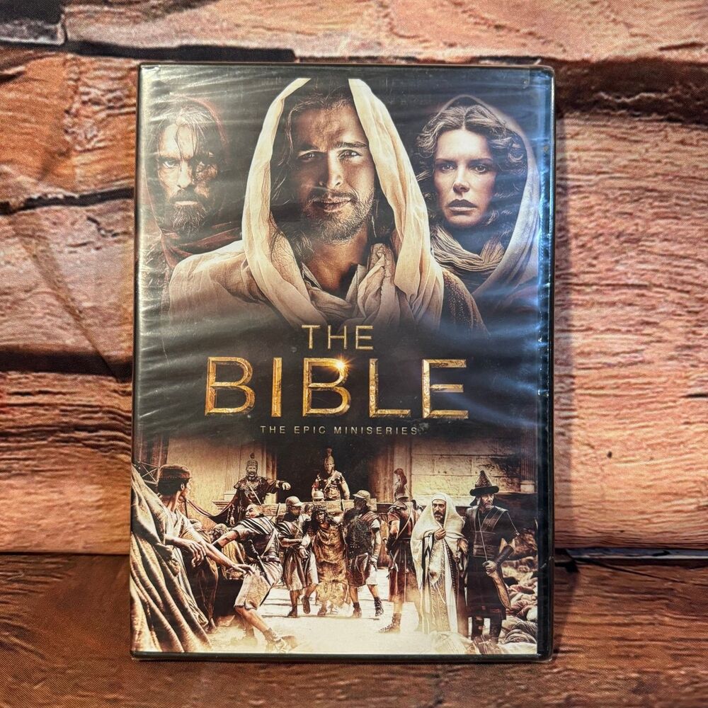 The Bible: The Epic Miniseries DVD 2013 4-Disc Set Widescreen 440 Min